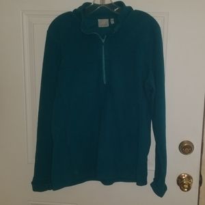 ⭐XL Athleta Teal Fleece Pullover